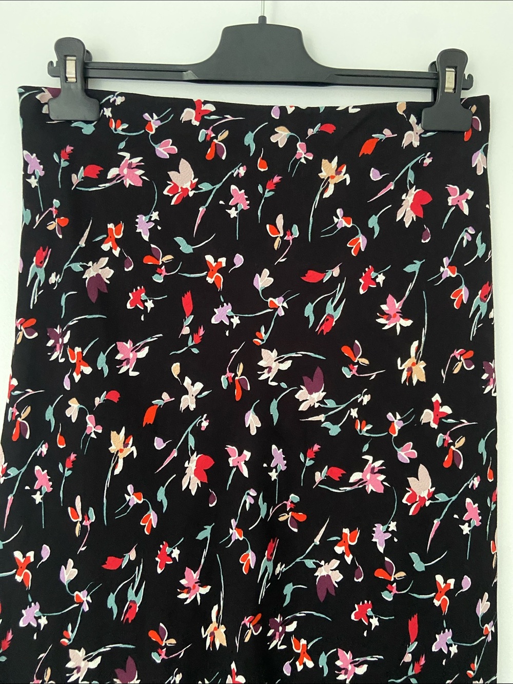 Madewell Floral Midi Slip Skirt - Drifting Flowers View 3